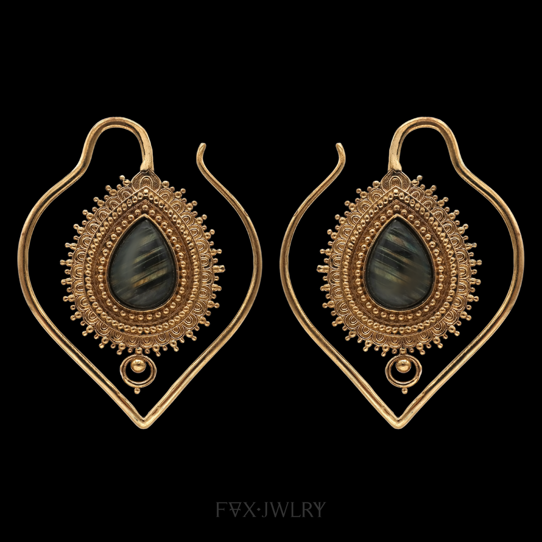 Golden Sacrament Ear Hangers
