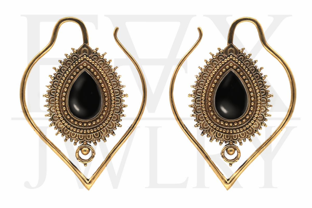 Golden Sacrament Ear Hangers