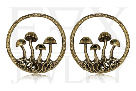 Mushroom Clicker Ear Weights