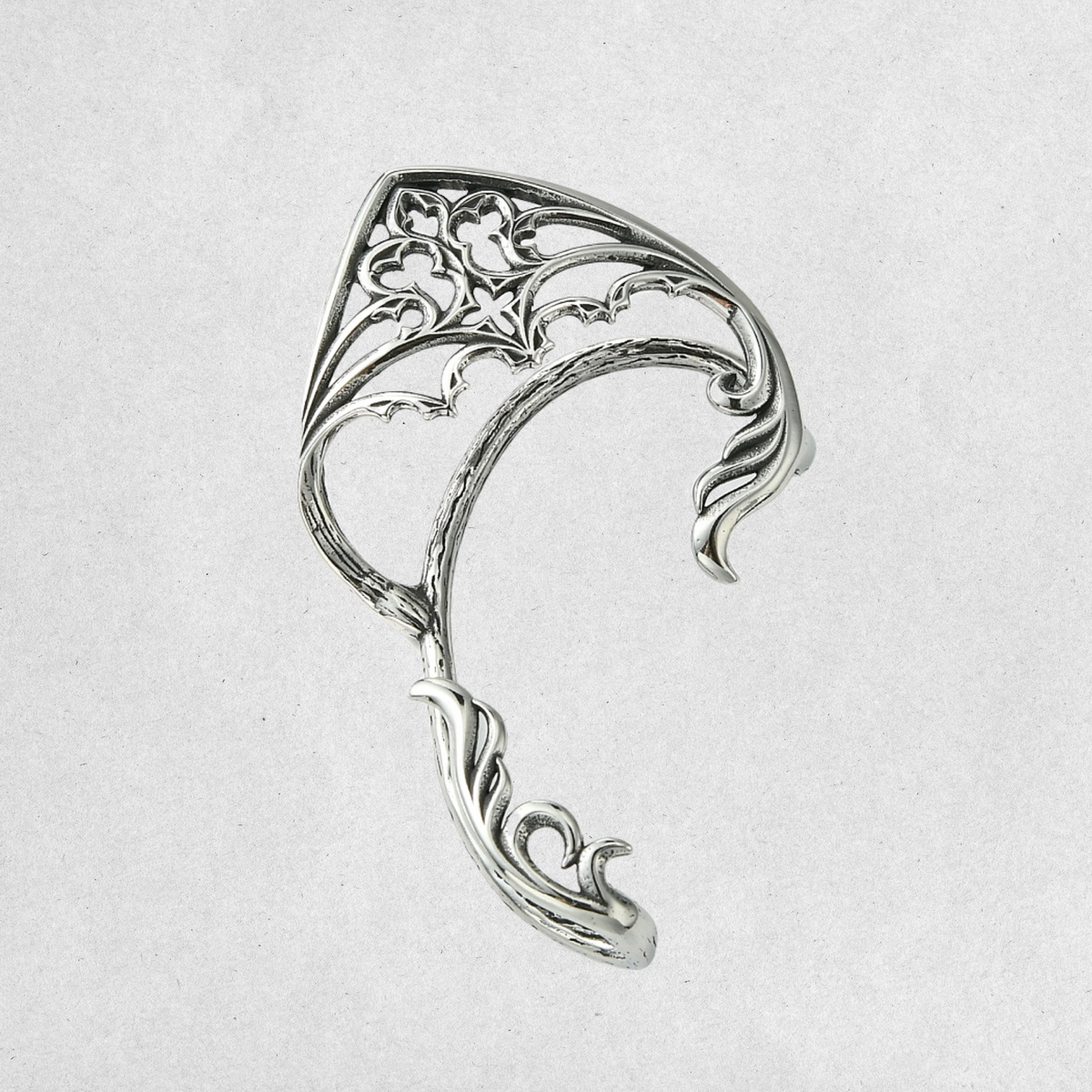 Medieval Gothic Cathedral Ear Cuff