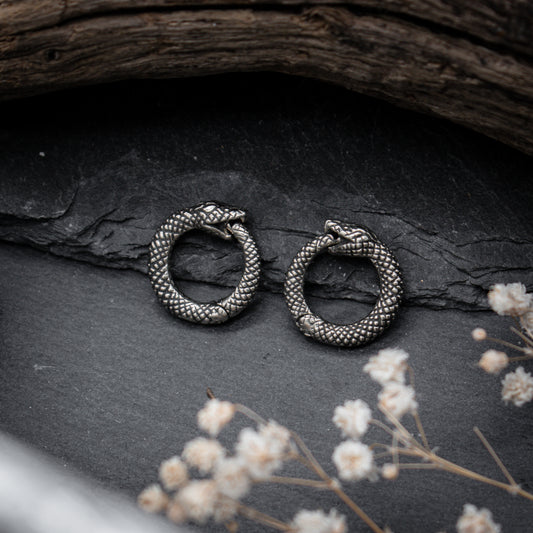 Small Ouroboros Clicker • Silver