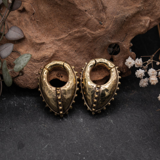 Tribal Clicker Hangers • Gold