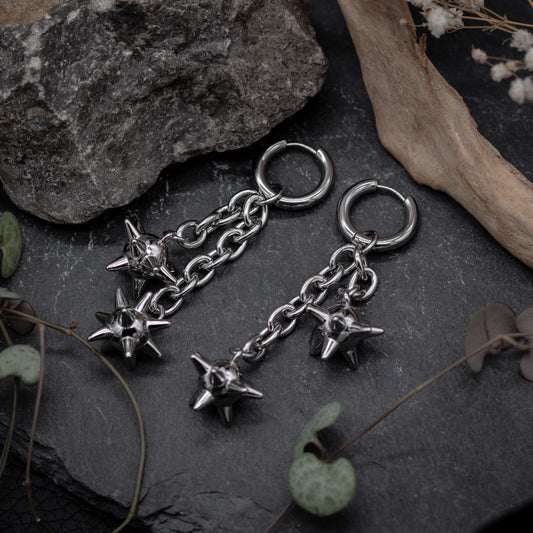Medieval Flail Earrings