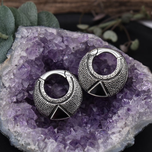 Silver Ceremony Ear Weights