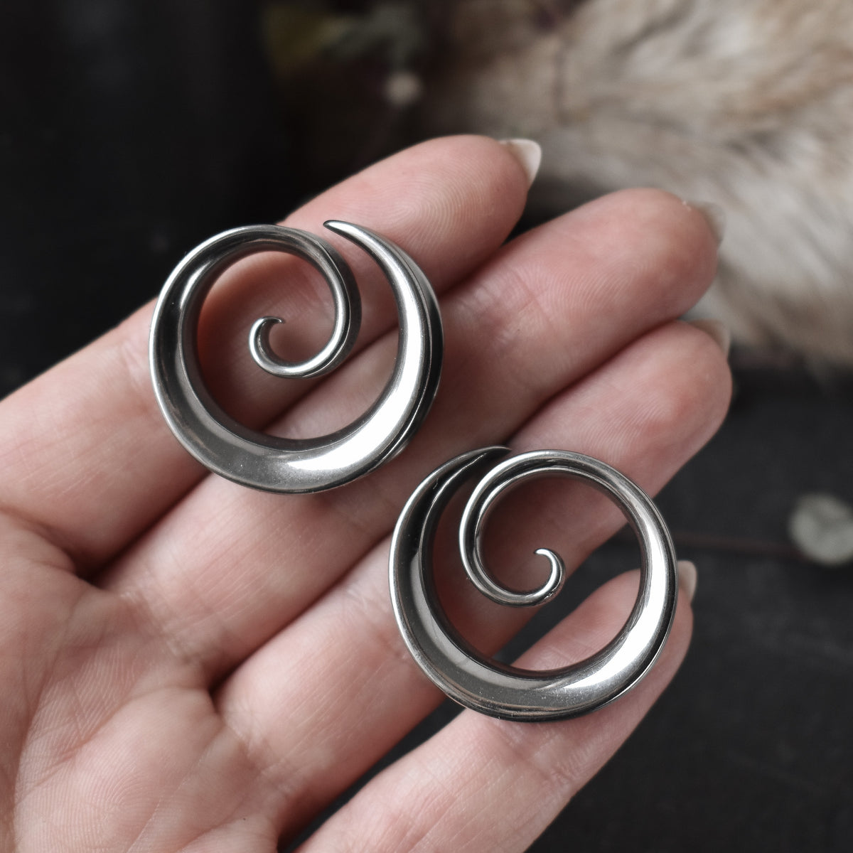 Silver Swirl Tunnels