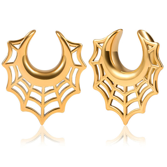 Goldene Spinnennetz Saddle Spreaders