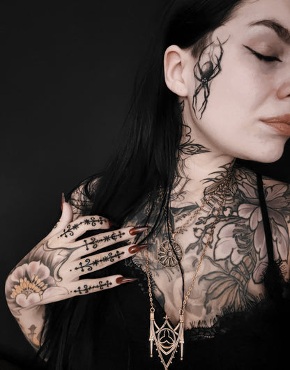 Medieval Gothic Arch Necklace