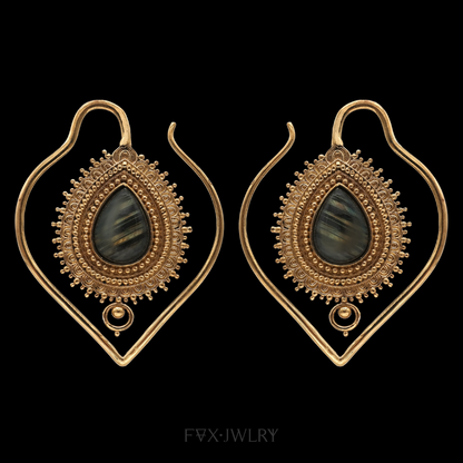 Golden Sacrament Ear Hangers