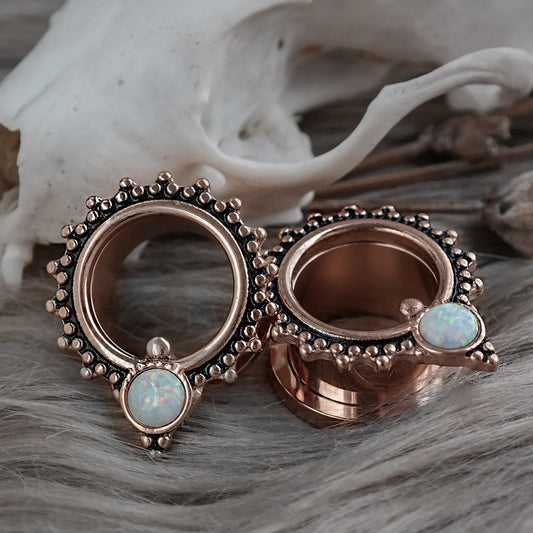 Rose Gold Opal Tunnel #PT03 - Fux Jewellery