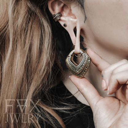 Golden Aura Ear Weights