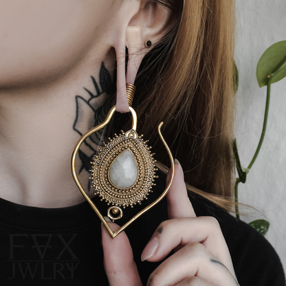 Golden Sacrament Ear Hangers