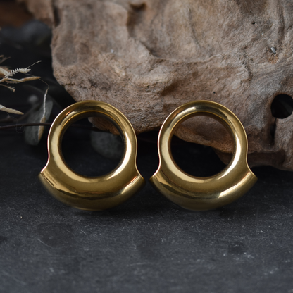 Goldene Minimalistische Lobe Tunnel