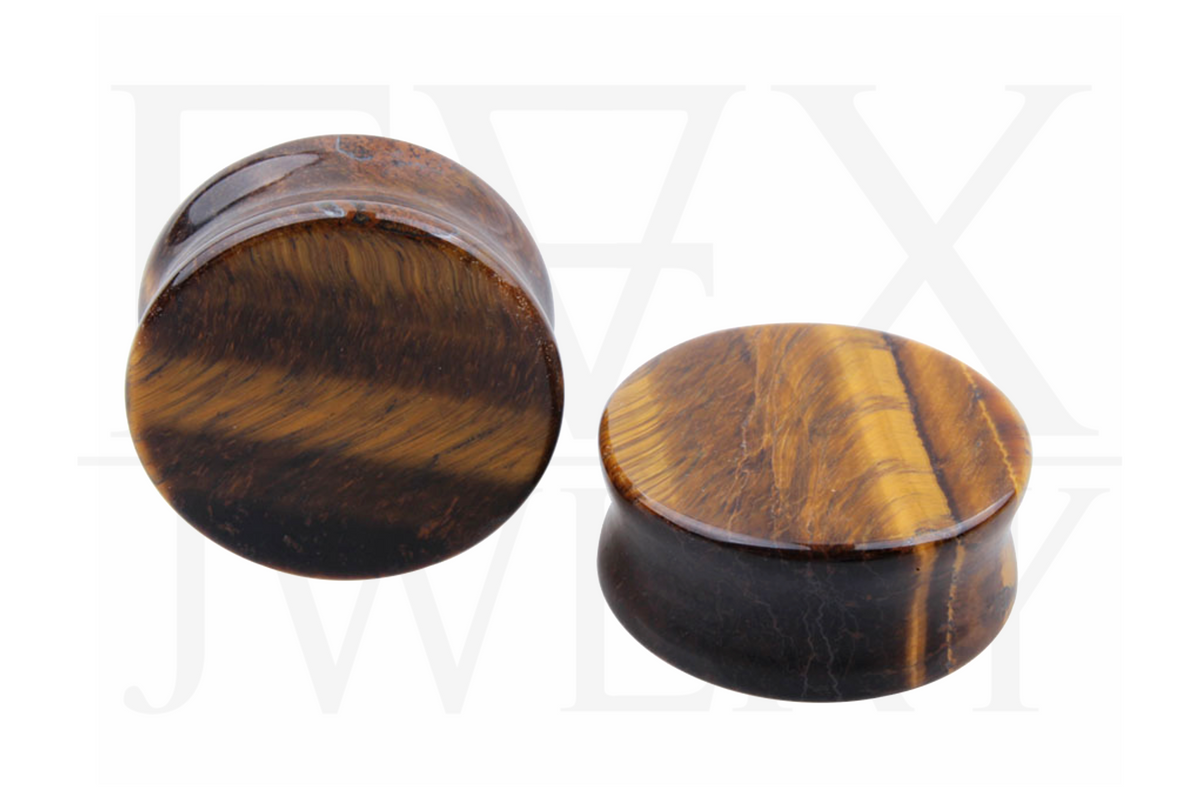 Tiger's Eye Plugs