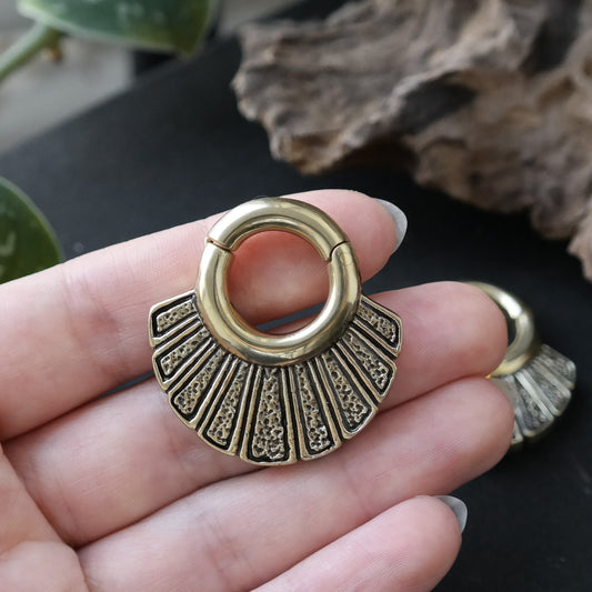 Golden Aztec Clicker Weights