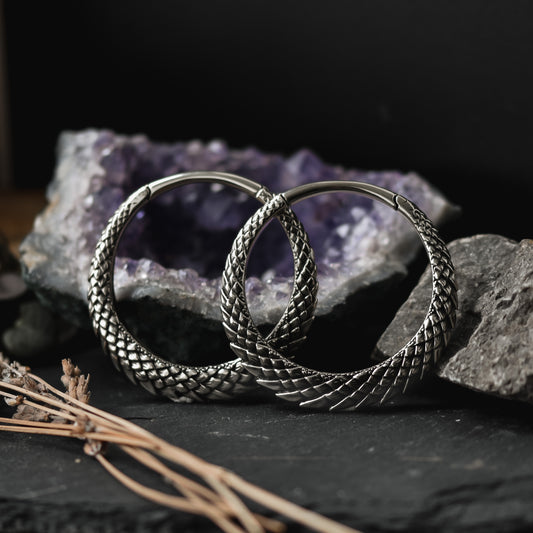 Silver Snake Scale Clicker Weights